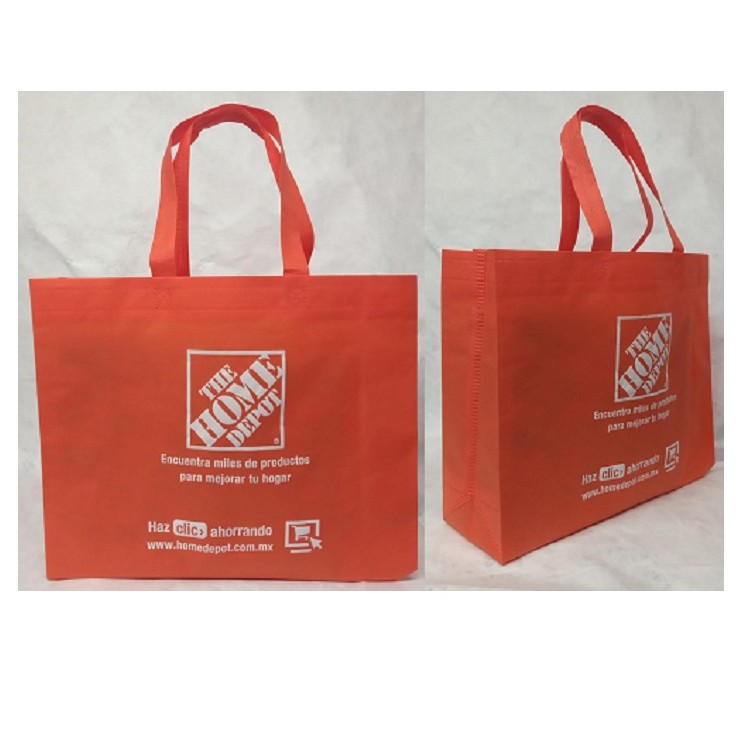 Sealed bag with handles, side and bottom gusset